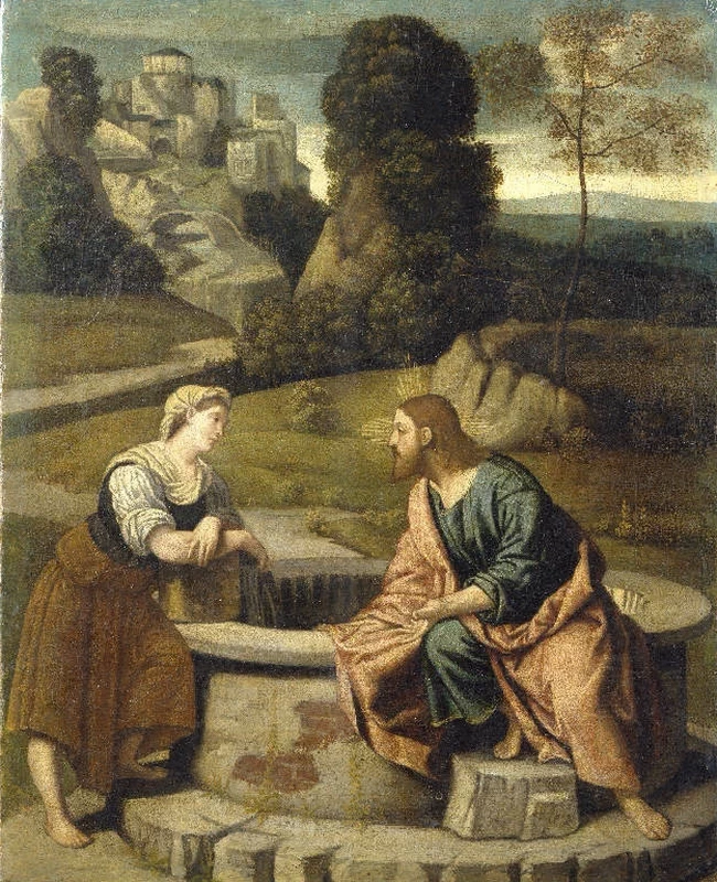 4-Bonvicino Alessandro-Moretto-Cristo e la Samaritana-AccademiaCarraraFondoMorelli